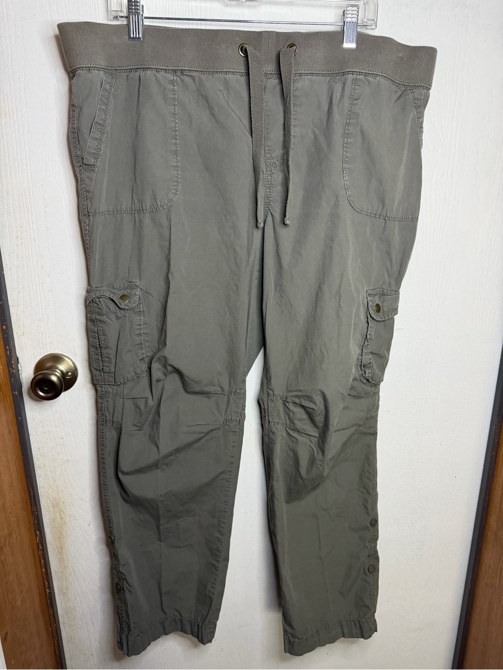 Kenneth Cole Olive Cargo Jogger Pants